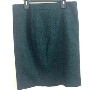 Banana Republic Skirt Women’s Wool Blend Tweed Pencil Textured Workwear Classic